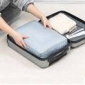 Compression Packing Cube Down Jacket Storage Bag Foldable Luggage Suitcase Organizer Compressed Travel Clothes Bag. 