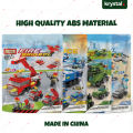 【Krystal】6-in-1 Mini Brick Building Blocks Toy Set, Micro Block Assembling 6+, Creative Educational Play, Lєgσ Style.
