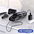 Portable Car Vacuum Cleaner USB Chargable Vacuum Cleaner 10000Pa High Power Vacuum for Car Detailing Interior Cleaning-Black. 