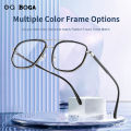 OQ BOGA 4 Styles Unisex Fashion Anti Blue Light Proof Radiation Computer Glasses Women Men Eye Protection Irregular Frame Full Rim Eyewear. 