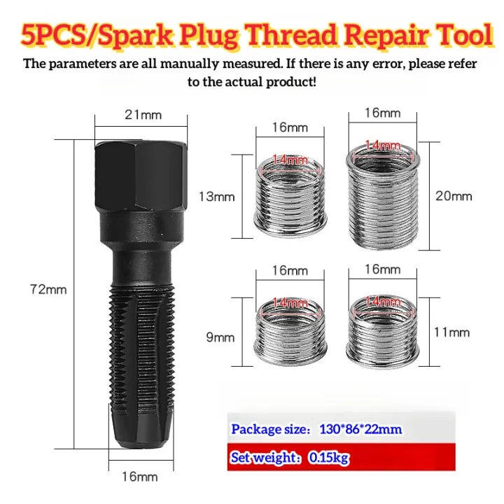 14mm%20Car%20Cylinder%20Head%20Tap%20Spark%20Plug%20Rethreading%20Helicoil%20Thread%20Repair%20Tool%20Kit%20Spark-plug%20Hole%20Sleeve%20for%20Repair%20Parts%20-%20Image%202