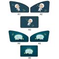 【Mary DAI Store】Universal Magnetic Car Sunshade Window Visor Cover For Baby Children.