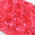 Romantic Red Roses Bed Runner Luxury laciness rose Bed Tail Towel Bedding Scarf Wedding Home Hotel Bedroom Decorations.
