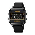 SKMEI 848 Men's Digital Sport Watch, Big Number Easy To Read Countdown Timer Male Wristwatches.