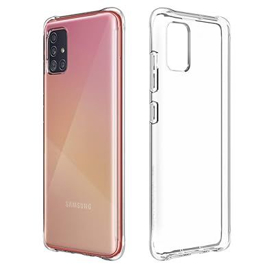 Samsung Galaxy A51 5G Flexible Clear Transparent Soft TPU Back