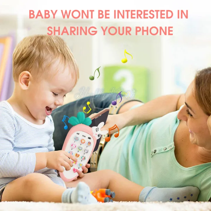 HelloKimi%20Baby%20Cell%20Phone%20Toy%20for%20Learning%20and%20Play%20Early%20Education%20Telephone%20with%20Silicone%20Cover%20Music%20Lights%20for%200-1%20Year%20Old%20Kids%20with%20lanyard%20-%20Image%205
