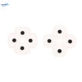 2 Set Rubber Conductive Pad Button Key Replacement Part for PS4 Controller. 