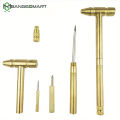 5 in 1 Copper Plated Small Hammer Set with 4 Screwdrivers 5 In 1 Multifunctional Hammer. 