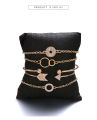5 Pcs/ set Stone Bracelet Set For Women Beautiful Design.