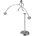Finger Balancing Toy, Dynamic Balancing Instrument,Newton'S Cradle Weightlifter Mold Metal Craft Perpetual Art Swing Kinetic Motion.