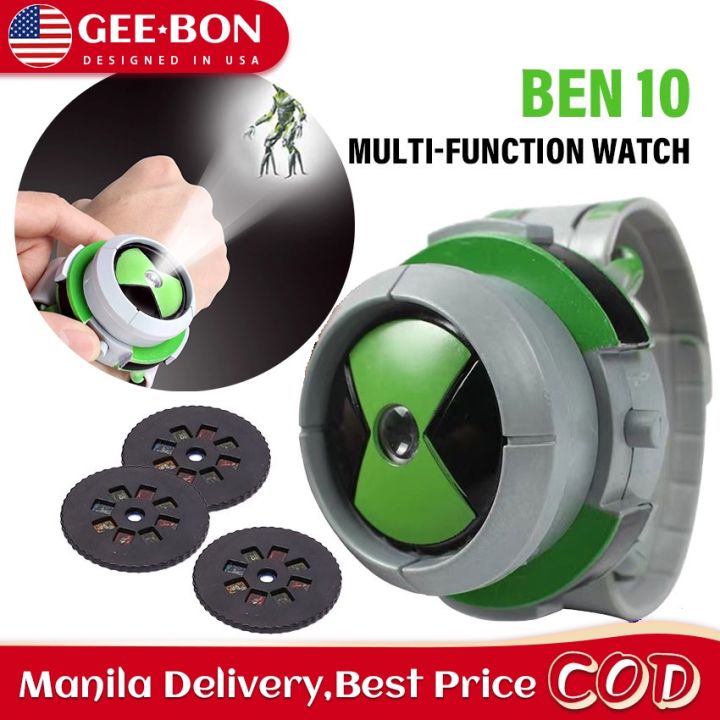 GEEBON Ben 10 Watch Toy Ultimate Omnitrix Style Ben10 Projector Watches For kids Xmas Gift