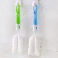 Long Handle Soft Sponge Baby Bottle Cleaning Brushes Household Kitchen Tool. 