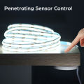 Hidden Penetrable Touch Dimmer Switch USB 5V COB LED Strip Light Tape 320LED/M Mirror TV Backlight Kitchen Cabinet Room Decor.