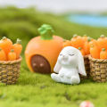 7PCs DIY Mini Miniature Fairy Garden Rabbit Decor Craft Ornament Accessories Sunlight Mall. 