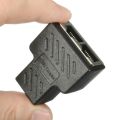2 Port RJ45 Splitter Adapter LAN Network Ethernet Extender Connector Plug Lot 1pcs - Black. 