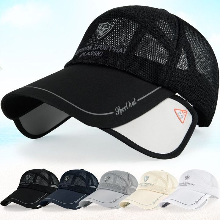 Hat%20Men's%20Summer%20Baseball%20Cap%20Sun%20Protection%20Sun%20Hat%20Outdoor%20All-Matching%20Sun%20Hat%20Mesh%20Breathable%20Peaked%20Cap%20Fishing%20Hat%20-%20Image%207