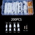 200 PCS 2.8MM Automotive Wire Connector 2/3/4/6 Pin Cable Terminal. 