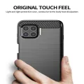 Leweisi Carbon Fiber Bumper Phone Case For Motorola Moto G 5G Plus / Moto One 5G Back Cover Coque Shockproof Protective. 