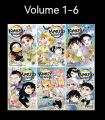 Demon Slayer: Kimetsu Academy Set (1-6) | (6 Books) | Premium Quality Manga | 80GSM Cream + Mate Cover | Manga Gallery. 