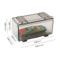 Hot Wheels Display Case Stackable Toy Car Storage, Organizer for Matchbox Hot Wheels 1/64 Scale Diecast Cars Display Case. 