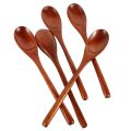Portable wooden spoon-15 X Wooden spoon-wood color. 