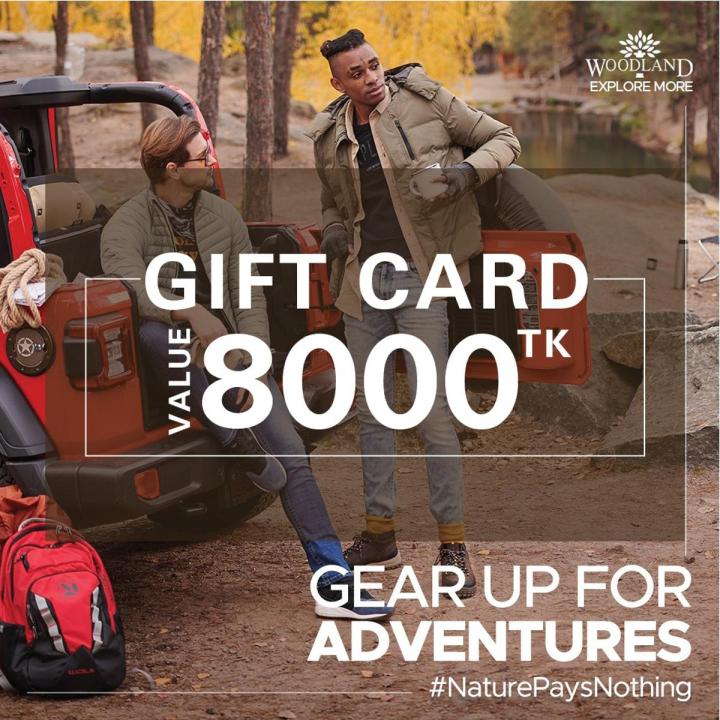 Woodland Gift Card BDT 8000