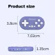 Shanwan Micro Wireless Bluetooth Controller Pocket Sized Mini Gamepad for PC Android/iOS and Windows Handheld Console Joystick. 