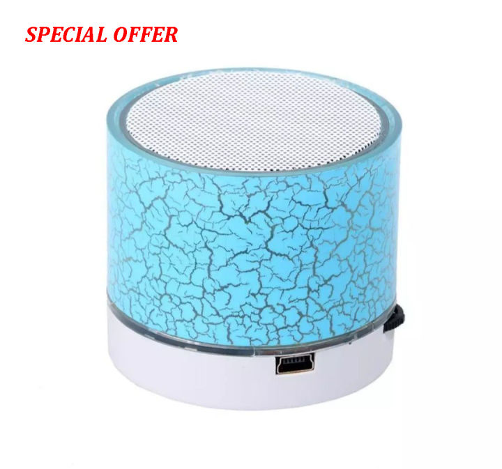 Mini Bluetooth Speaker With Colourful Lighting