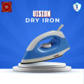 VISION DRY IRON 007 (Blue & Purple) with 1 Year Brand Warranty. 