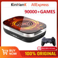 KINHANK Amlogic S905X4 Retro Video Game Console Super Console X4 Plus 90000 Game for 60+ Emulators Arcade/MAME/NAOMI 4K HD TVBox.