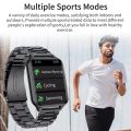 Lige Q26pro 2023 Smart Watch with Body Temperature and Heart Rate Monitoring - Ideal for iOS and Android Users - A Stylish Choice for Tech Enthusiasts.