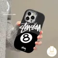 Trendy Brand Stussy Soft Case For Redmi 10A 13C 12 9A 10C 9 12C 9T 9C Note 13 11 12 10 11s 9 8 10s Pro Max Poco X3 Nfc M3 X6 Pro Mi 11 Lite Luxury Metal Lens Candy Color Cover. 