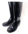 Black Rain Boots for Men - Understated Waterproof Gum BootMen's Black Outdoor Rain Boots Wearresistant Antiscratch Rain Boots Nonslip Platform Rain Boots Progressively Better. 