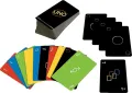 UNO Black Special Edition Card Game for Family & Friends, Unique Collectible Gift Featuring Designer Graphics. 
