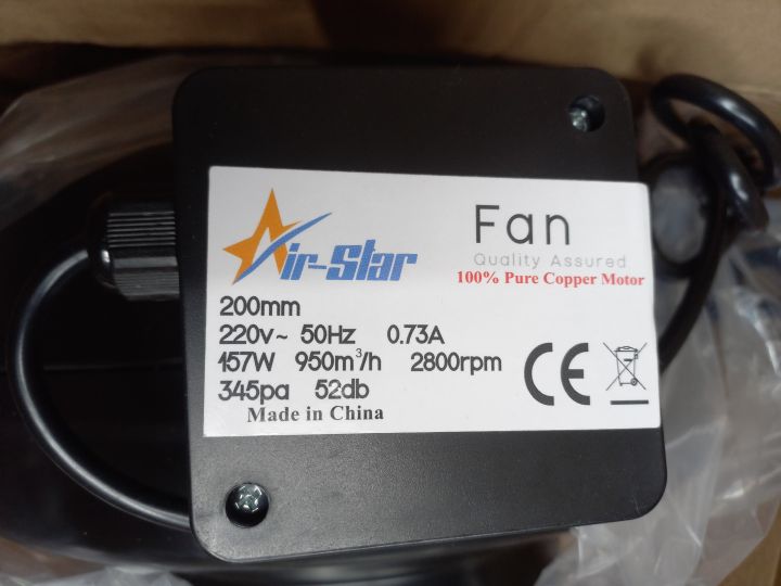 Exhaust%20Fan%208"%20/%20In-Line%20Duct%20Exhaust%20Fan%20For%208%E2%80%9D%20Pipe%20/%20%20In%20Line%20Duct%20Fan%208"%20%20/%20%20Brand%20%20-%20Air%20Star%20-%20Image%205