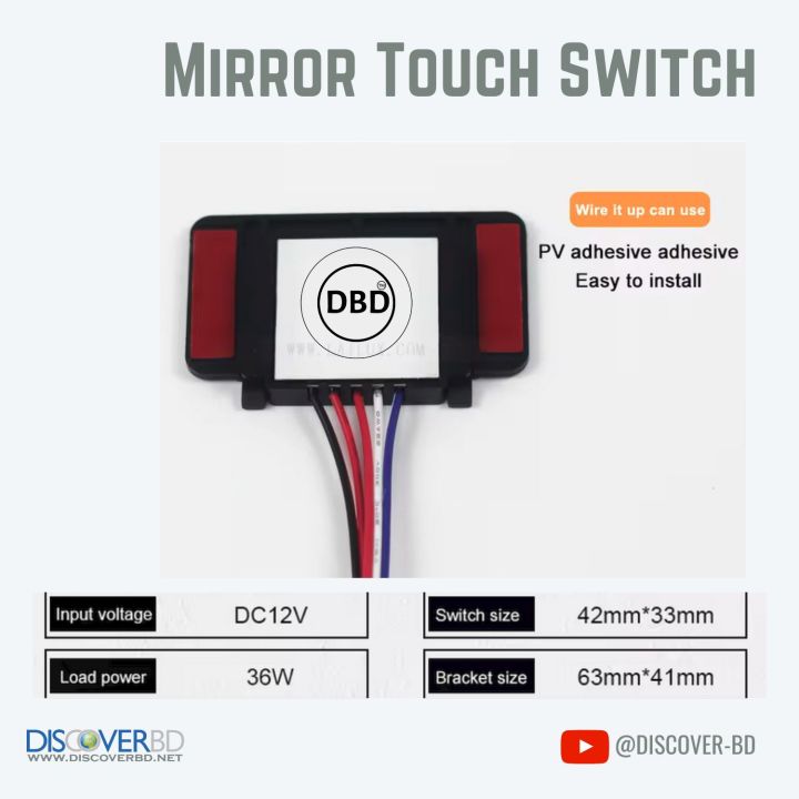 Multi%20Color%20Mirror%20Touch%20Switch%20with%20Dimmer%2012%20Volt,%2036%20Watt%20-%20Image%208