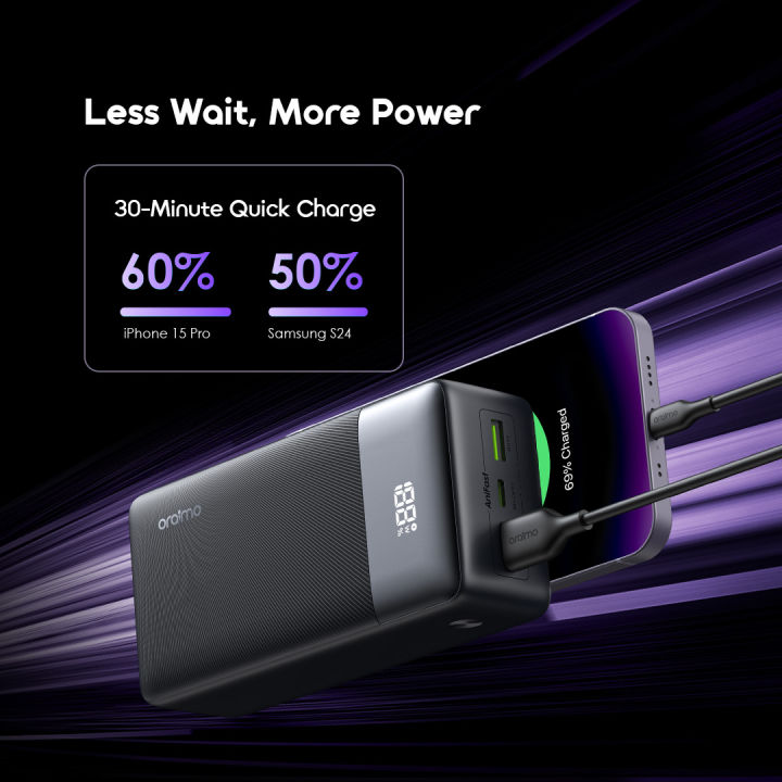 Oraimo%20PowerNova%20QF1%2027000mAh%2022.5W%20Black%20Power%20Bank%20with%20Digital%20Display(OPB-7270Q)%20-%20Image%203