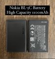 Original Nokia BL-5C phone battery for Nokia C2-01 C2-02 C2-03 C2-06 X2-01 5130 6230i N72 N70 5130 2610 6267 7610 E50 3208C. 