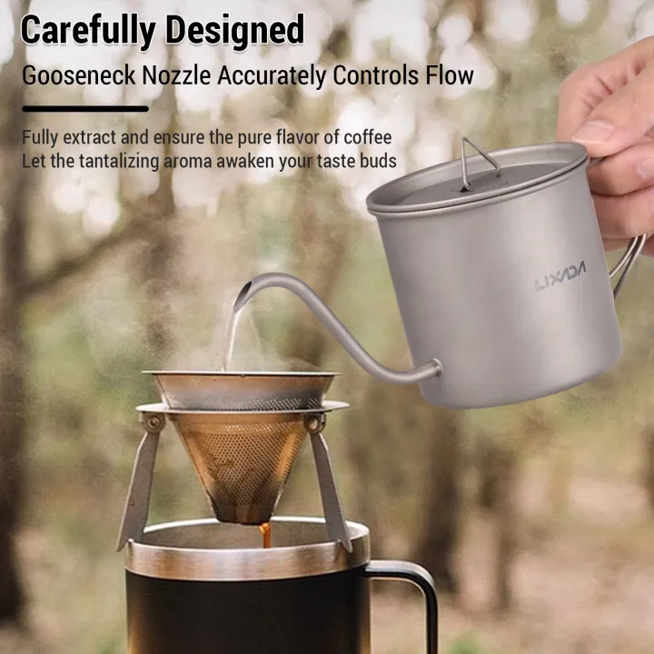 Lixada%20400ml%20Titanium%20Coffee%20Pour%20Over%20Kettle%20Coffee%20Mini%20Tea%20Water%20Camping%20Pot%20Stove%20Top%20Coffee%20Pot%20Gooseneck%20Picnic%20Drinkware%20-%20Image%203