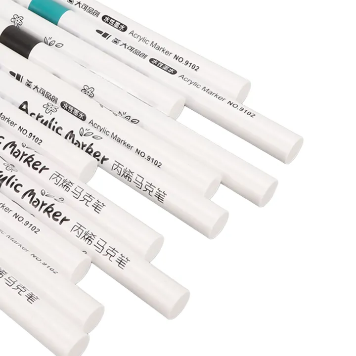 Acrylic%20Paint%20Markers,%20Acrylic%20Pens%20Waterproof%20Quick%20Dry%20Round%20Barrel%20for%20Wood%20-%20Image%208