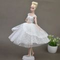 【The road to happiness Store】Dresses Elegant Black Little Dress Evening Clothes for Barbie Dolls For 1/6 BJD Doll Gift Doll Accessories. 
