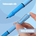 1PC Press Type Fountain Pen Calligraphy Multi-function Pen 0.38MM Business Stationery Office School Supplies. 