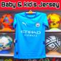 Baby And Kids Football Jersey Manchester City Home Jersey 24/25 | Man City Jersey 2024. 