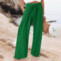 Ladies High Waist Sweatpants Women's Straight Pant.