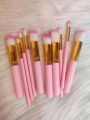 Professional Make Up Brush Kabuki Set Face and Eye Makeup Makeup Brush Set.