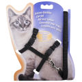 Adjustable Nylon Pet Cat Harness and Leash ~ Kitten adult Belt Collar with lead. 