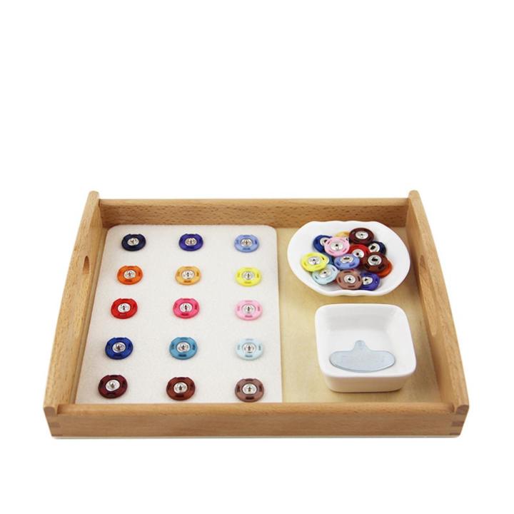 Montessori Preliminary Materials on Color Matching and Sorting Game for ...