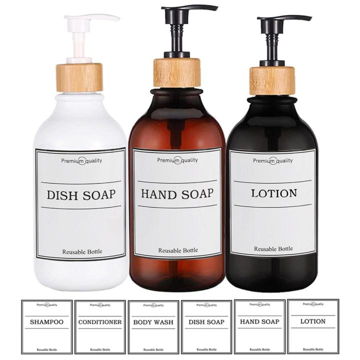 efillable%20ump%20ottles%20ish%20Soap%20ispenser%20for%20itchen%20Sink%20and%20Soap%20Lotion%20ispenser%20Shower%20Empty%20Storage%20ottle%20Container%20-%20Image%202