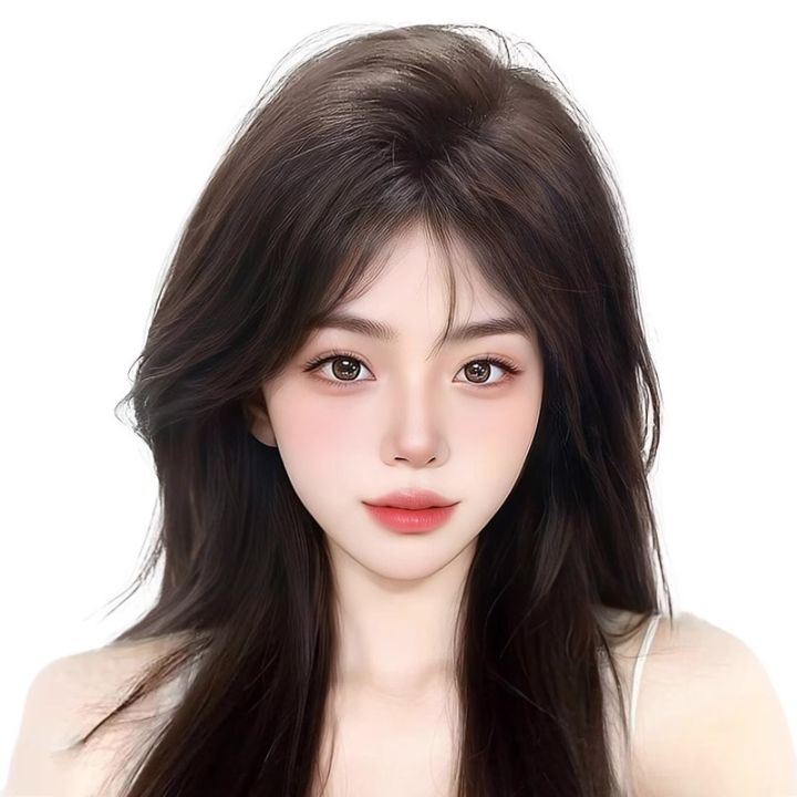 Wig%20Set%20Female%20Head%20Hair%20Replacement%20Fluffy%20High%20Skull%20Top%20Wig%20Set%20Hair%20Increase%20Simulation%20Hair%20Cover%20Gray%20Hair%20Bangs%20Wig%20-%20Image%205