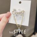 Two pcs Combo - ( Unique Queen ,Sunglass ) brooch in Halloween crown Women's brooches party pins Badge for girls Light proof - Hijab Pin - Hijab Pin. 